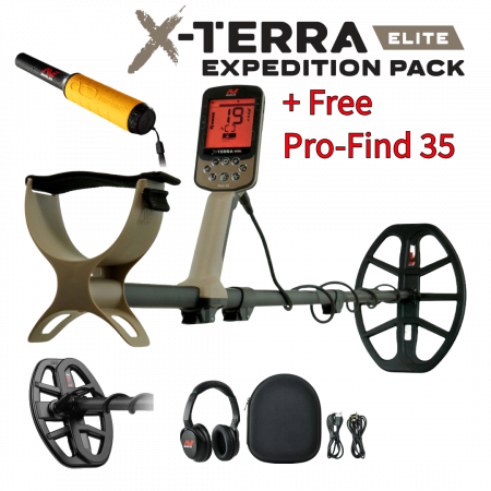 Minelab Xterra Elite Expedition + Pro-Find 35